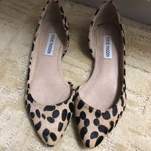 Steve Madden Leopard Flats